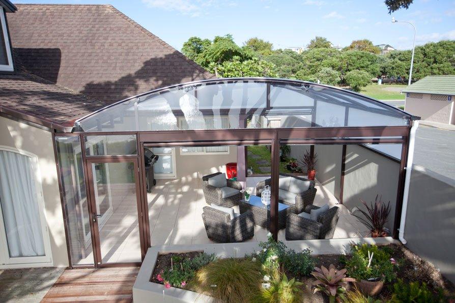 outdoor-awning-nz-5 Fresco outdoor canopy with furniture