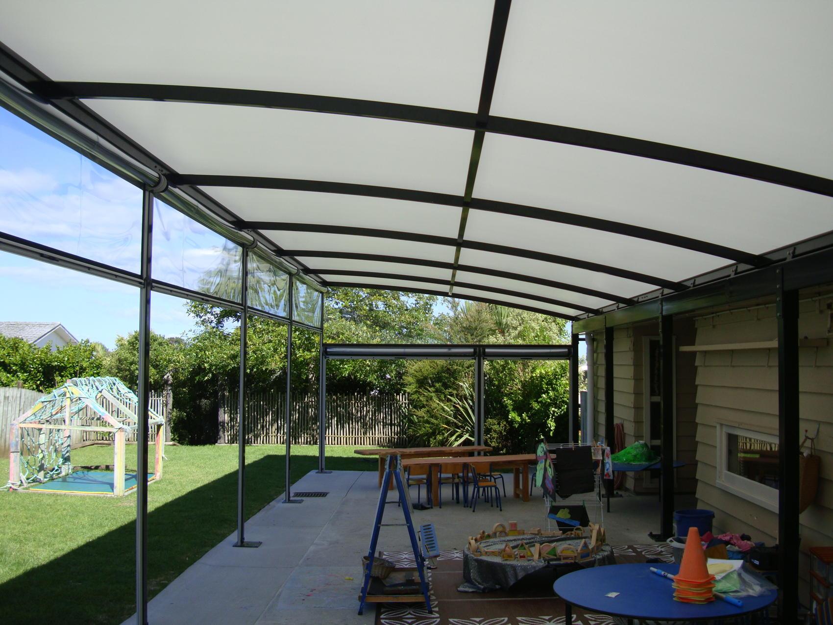 Torbay Kindergarten Canopy Fresco Shades